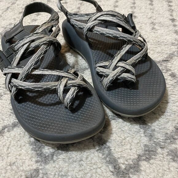 Chaco ZX/2 Classic Hiking Sport Sandals Women's Gray Nylon - US 8 Beach - Picture 3 of 8